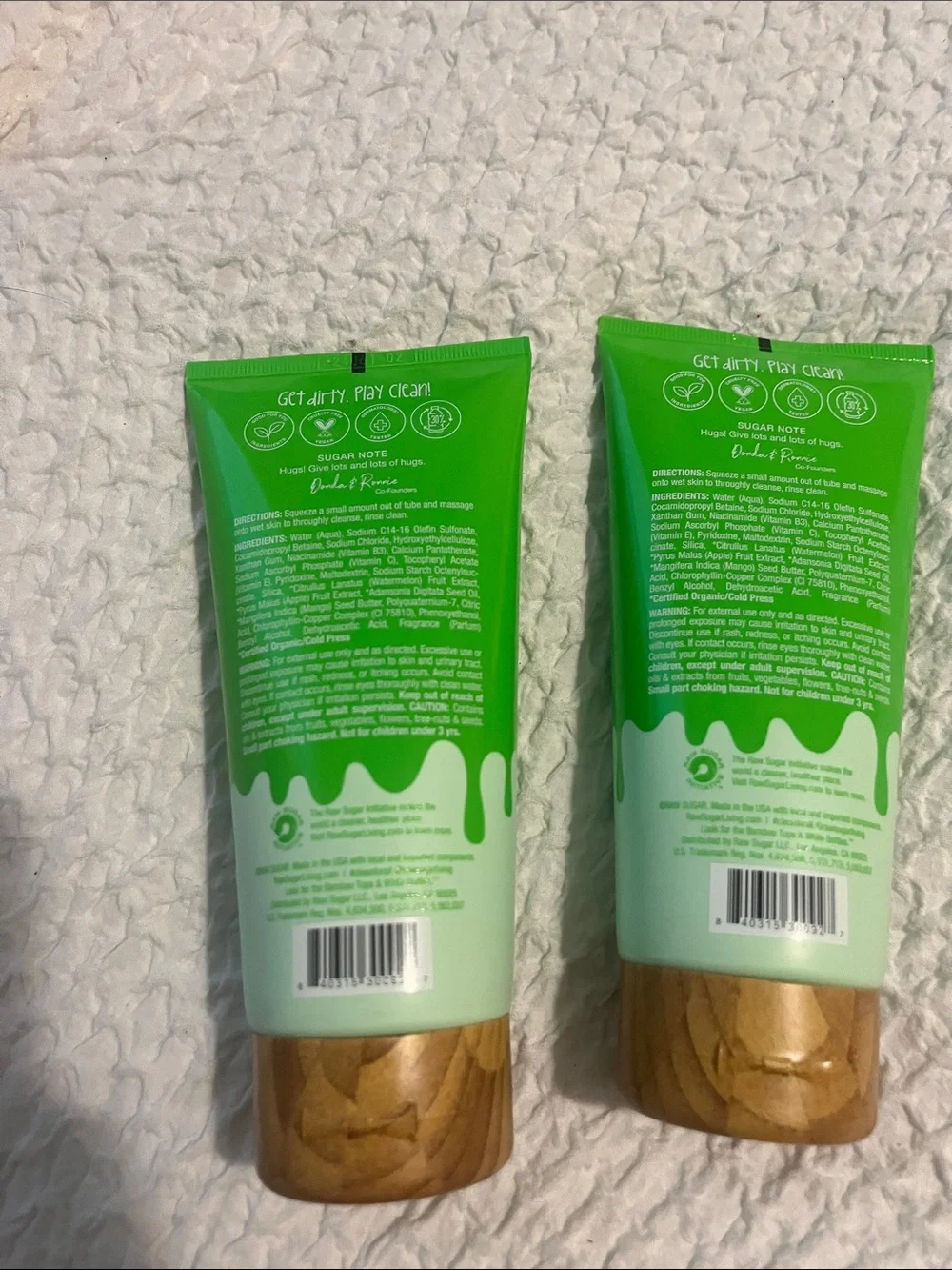 NWT Raw Sugar Kids Slime Goo Body Wash